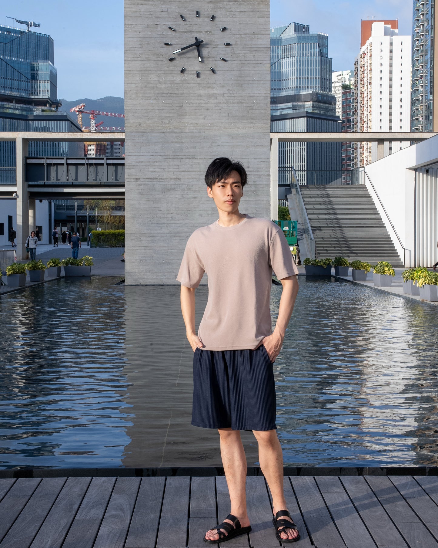 韓國襯搭短袖上衣 (第二件半價)