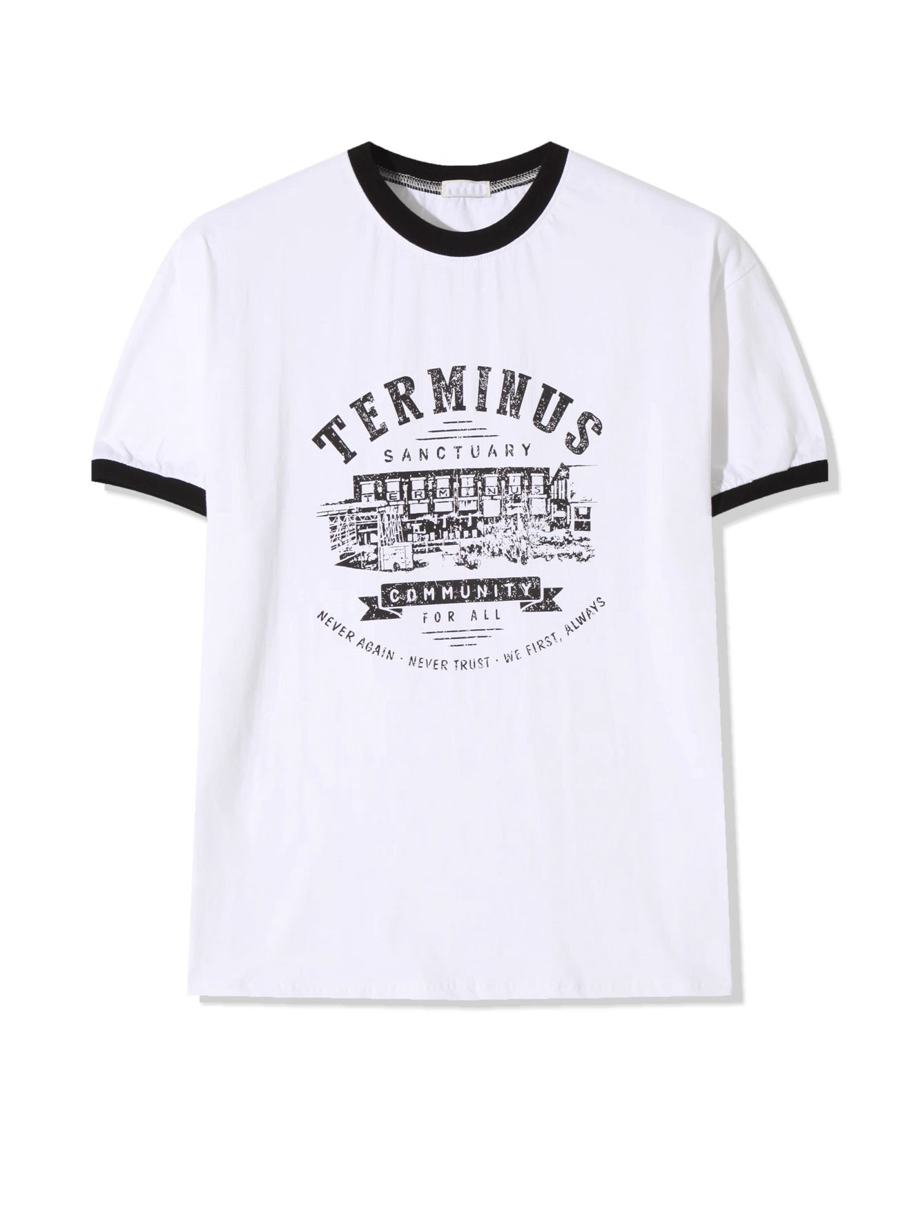 Terminus 撞色上衣