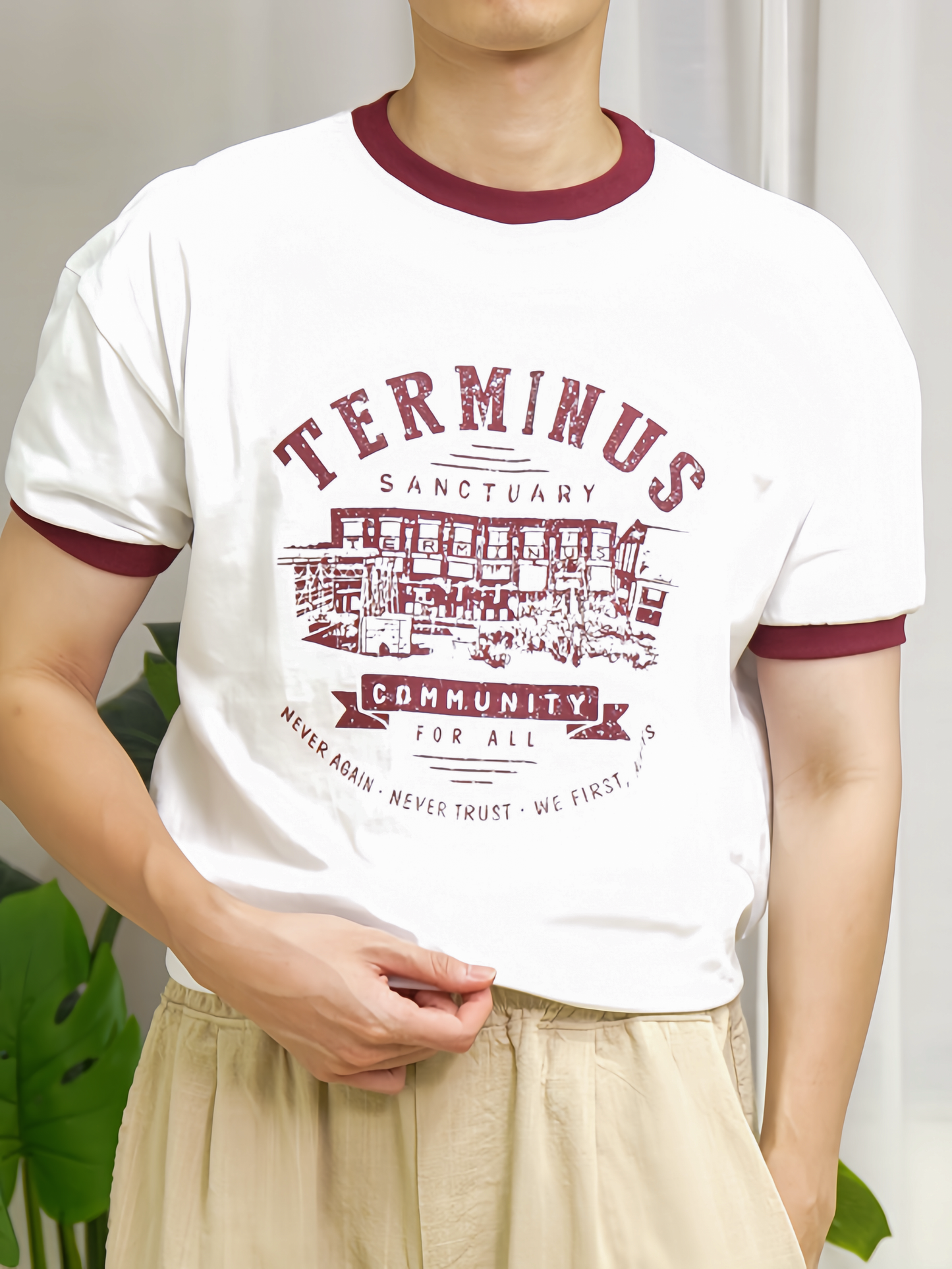 Terminus 撞色上衣