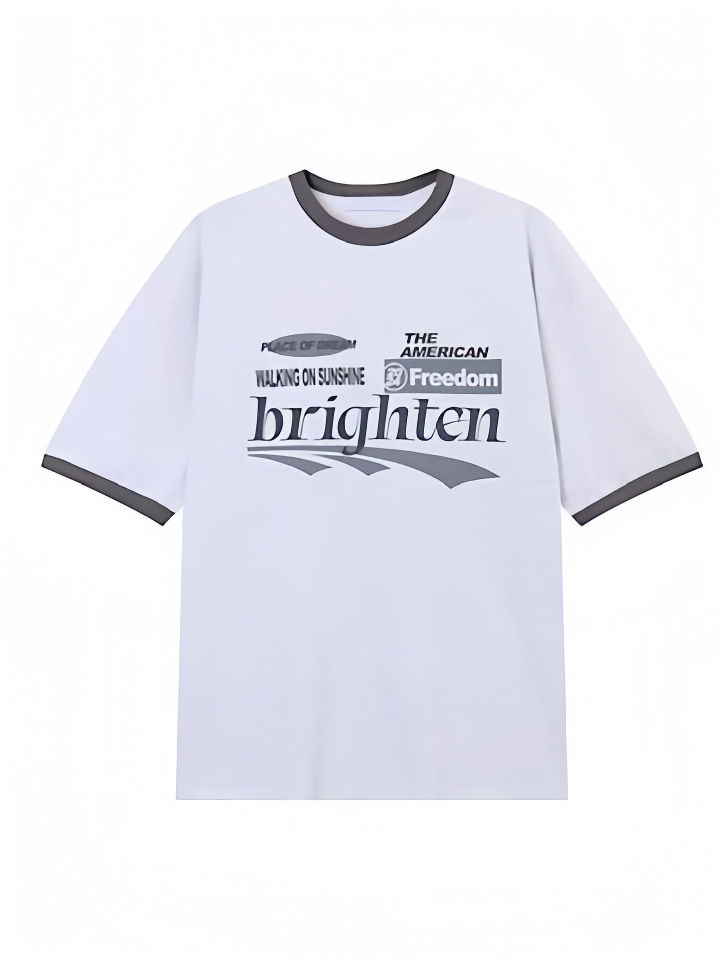Brighten 撞色上衣