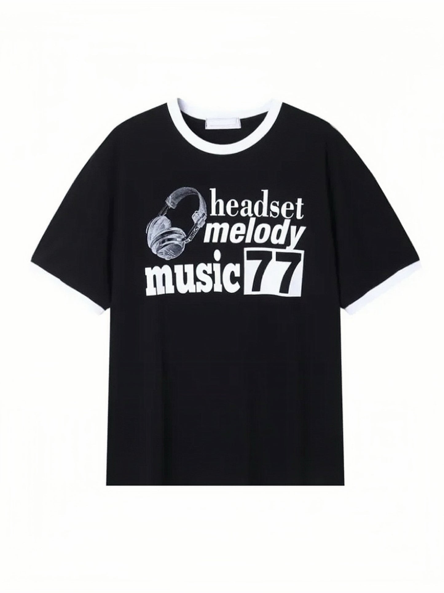 Music77 撞色上衣