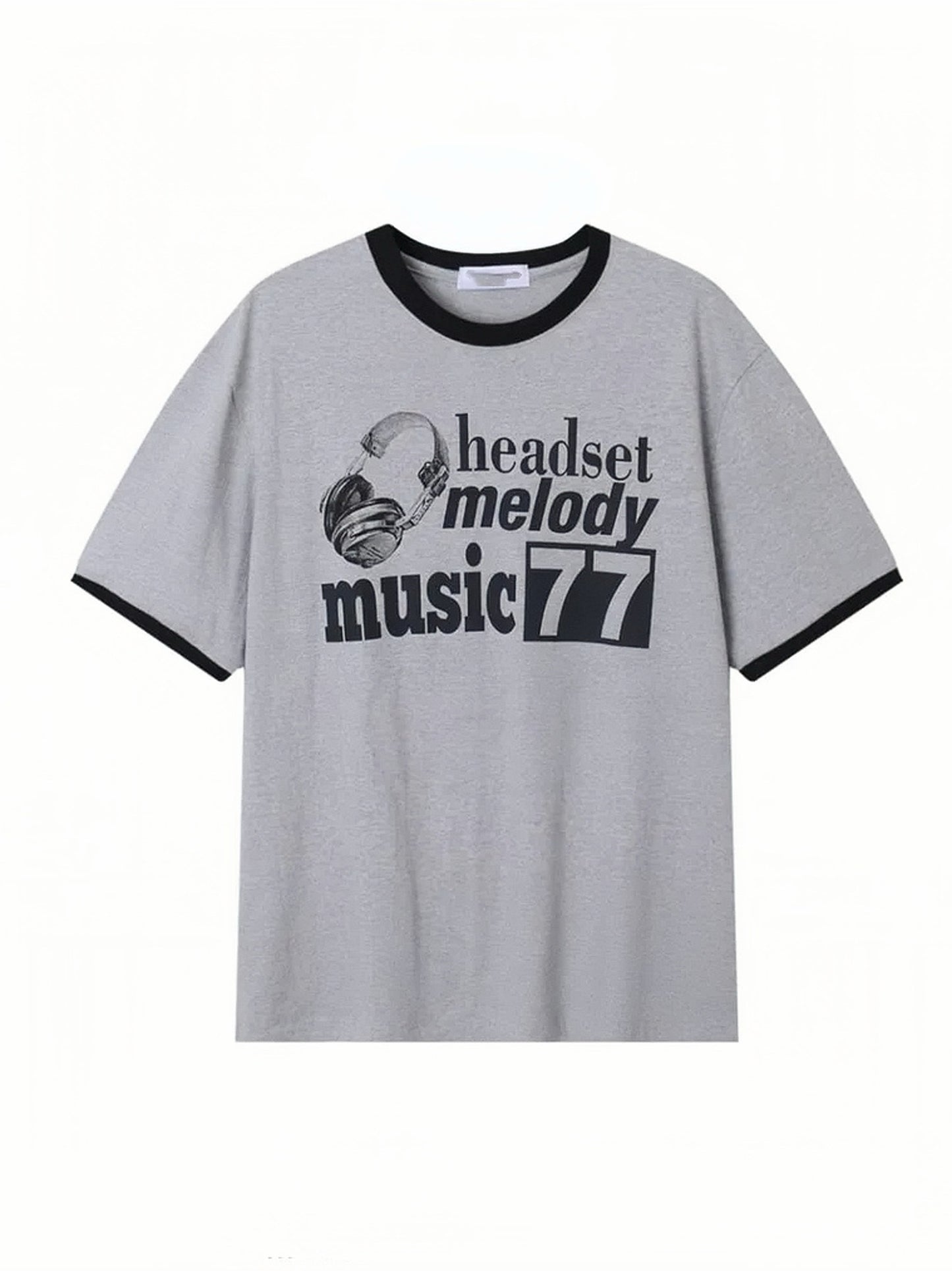 Music77 撞色上衣