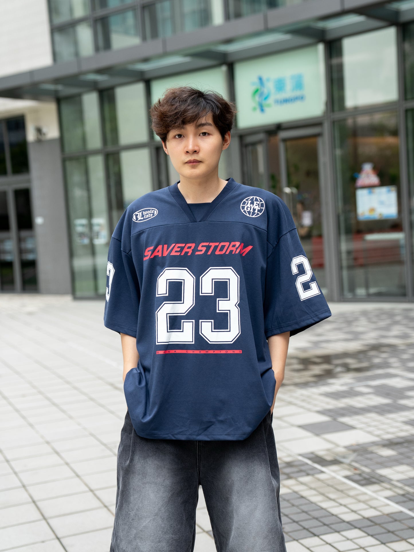 Saver Storm23寬鬆短袖上衣