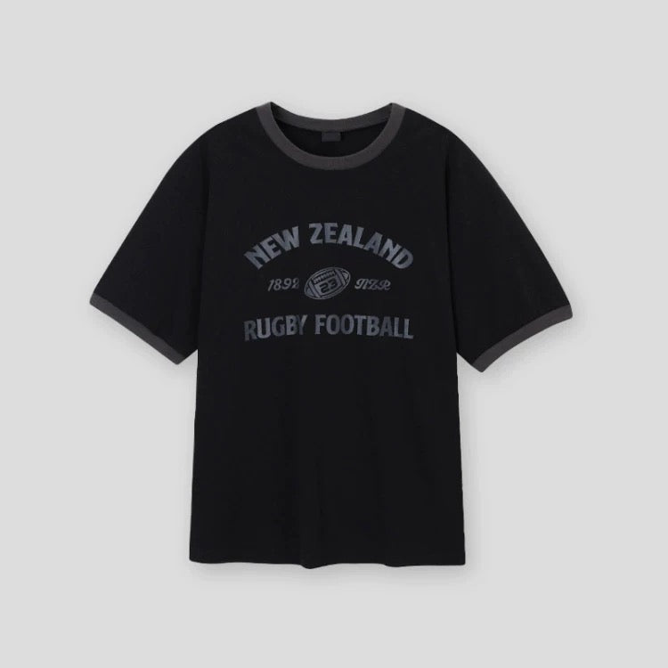 Rugby Football 撞色上衣