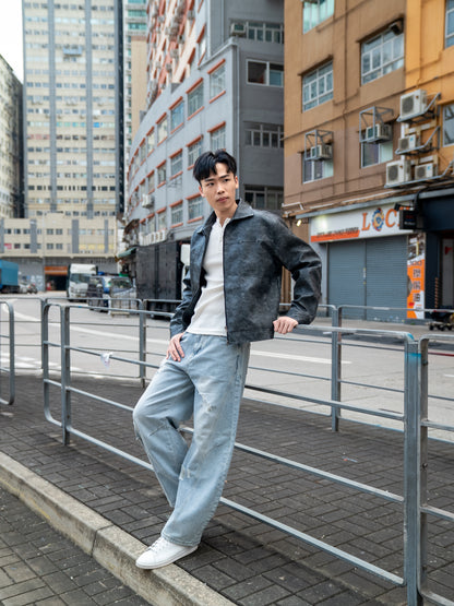 街頭割痕牛仔褲