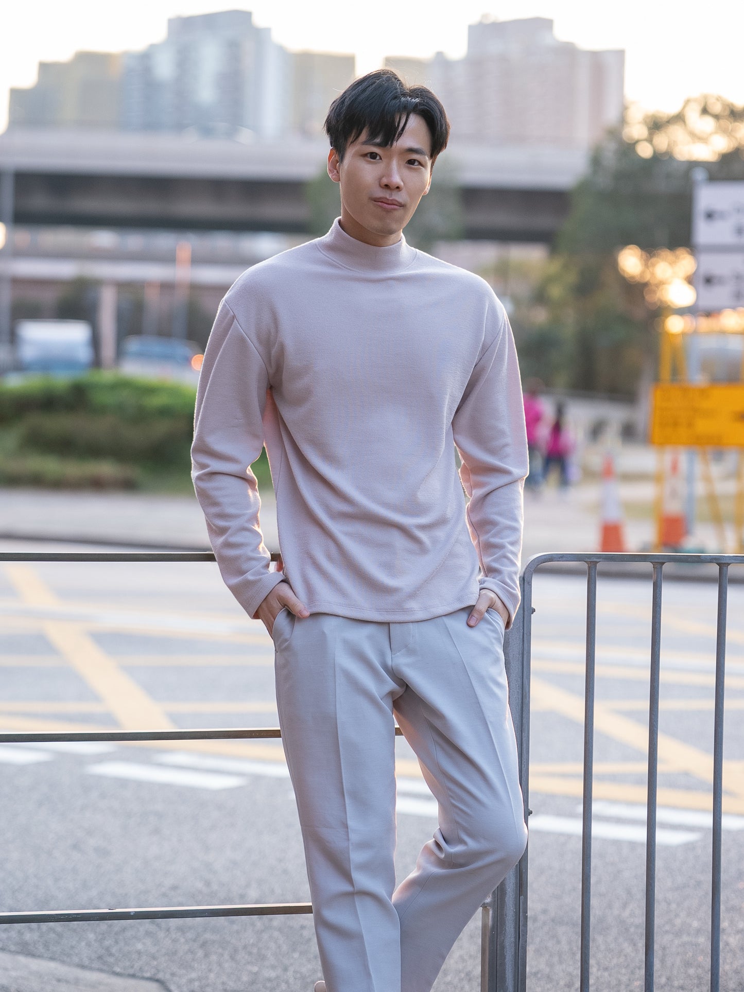 首爾半高領上衣（現貨）