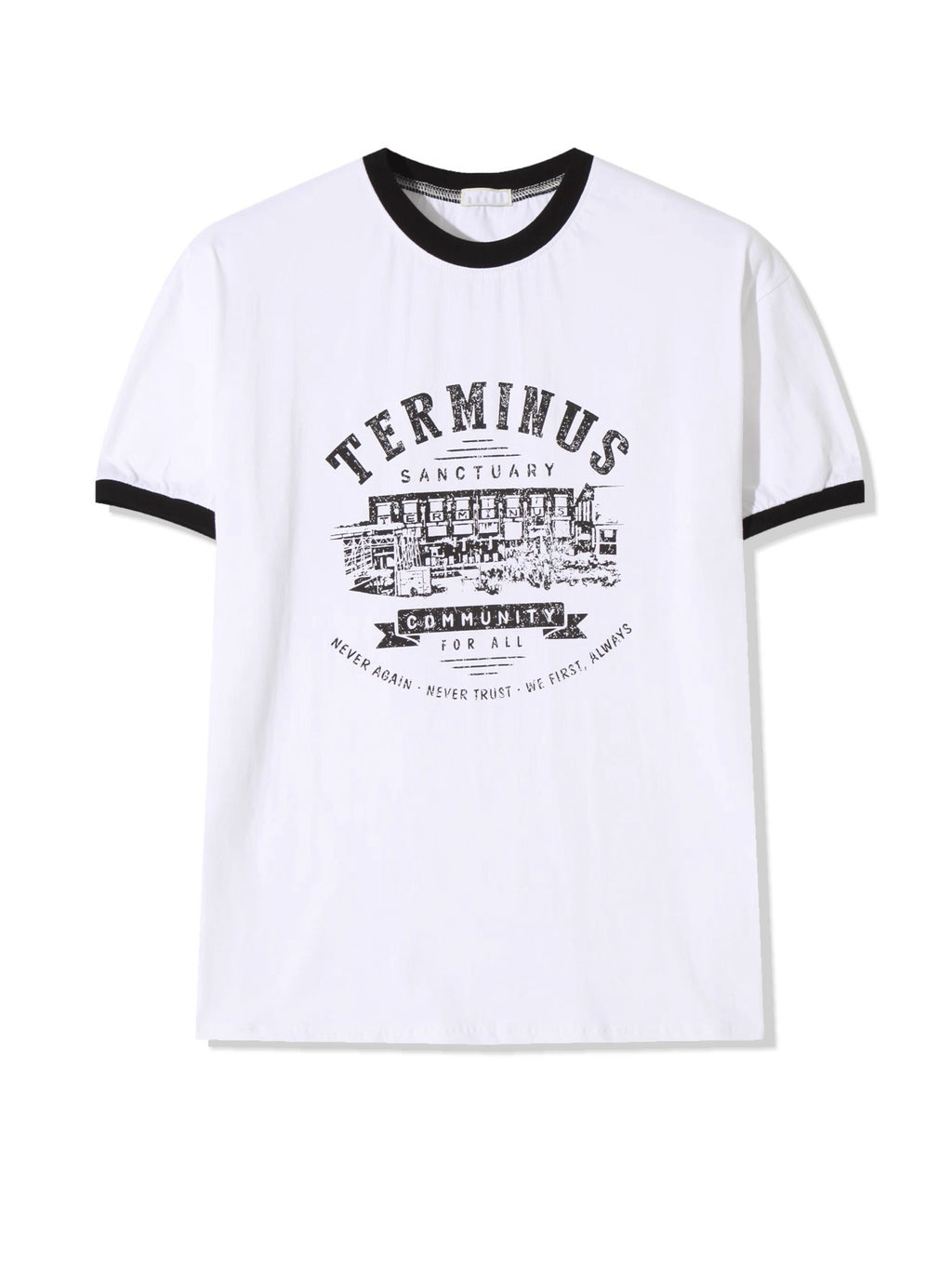 Terminus 撞色上衣