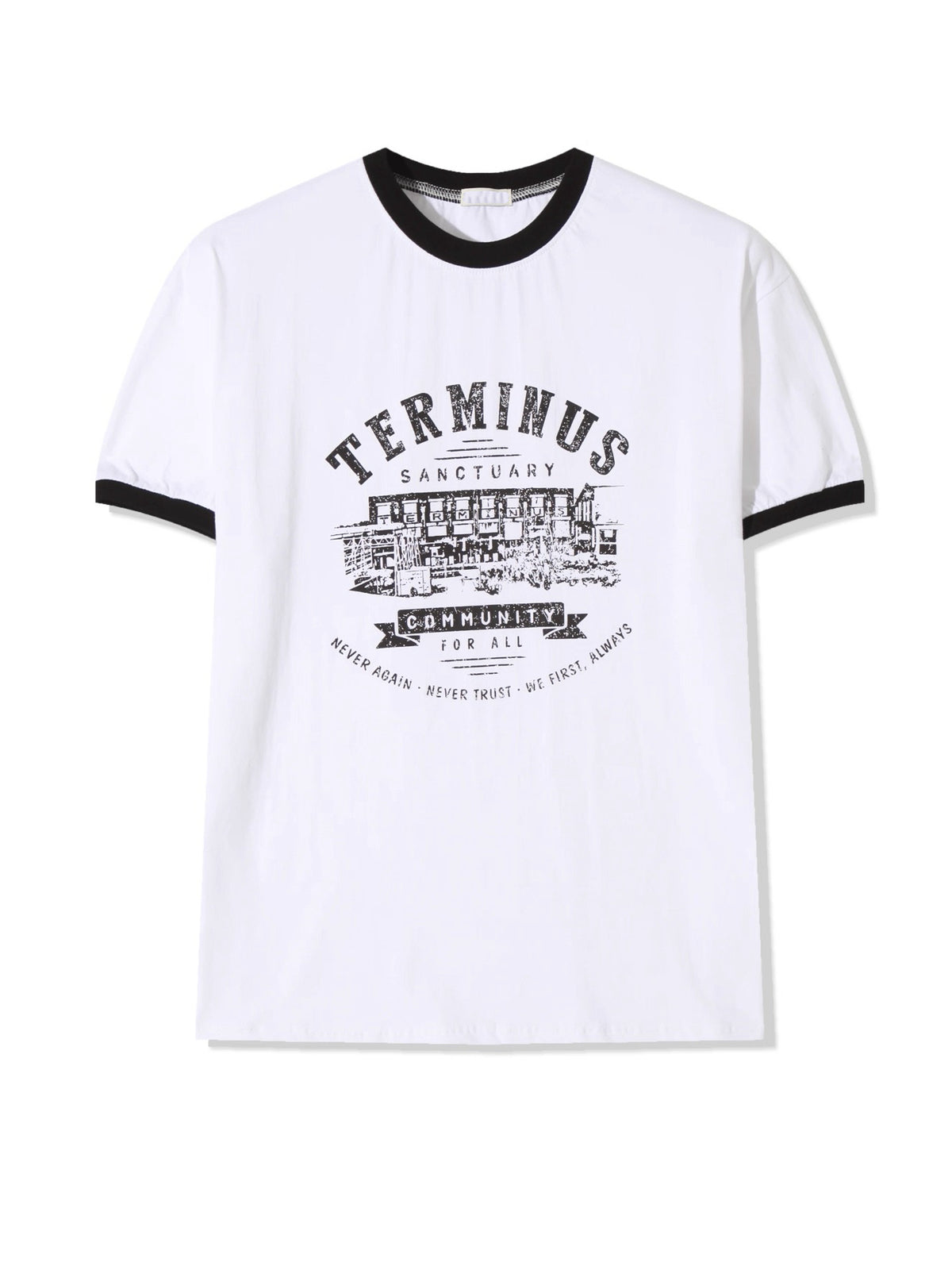 Terminus 撞色上衣