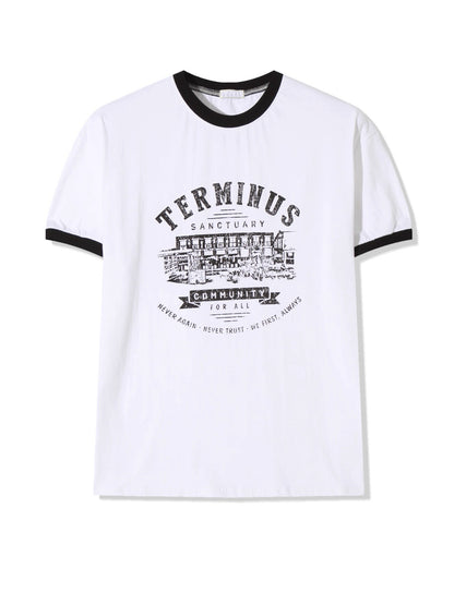 Terminus 撞色上衣