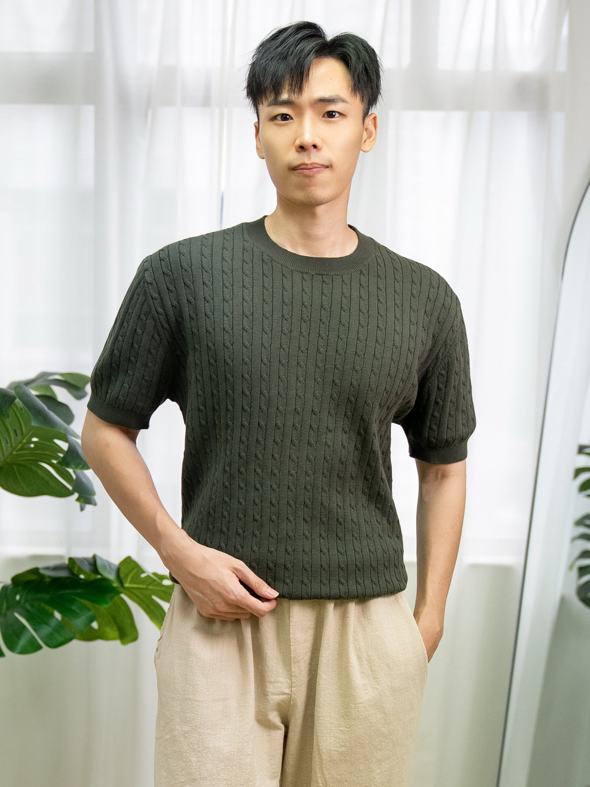 扭紋氣質上衣