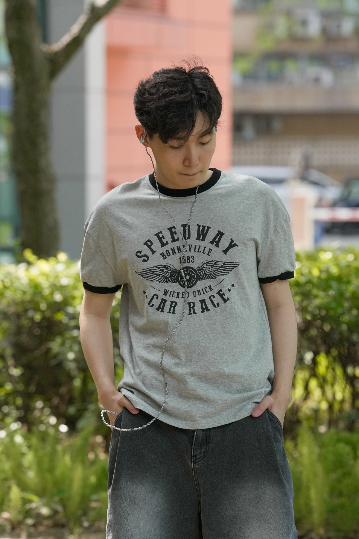 SPEEDWAY 撞色上衣 (現貨)