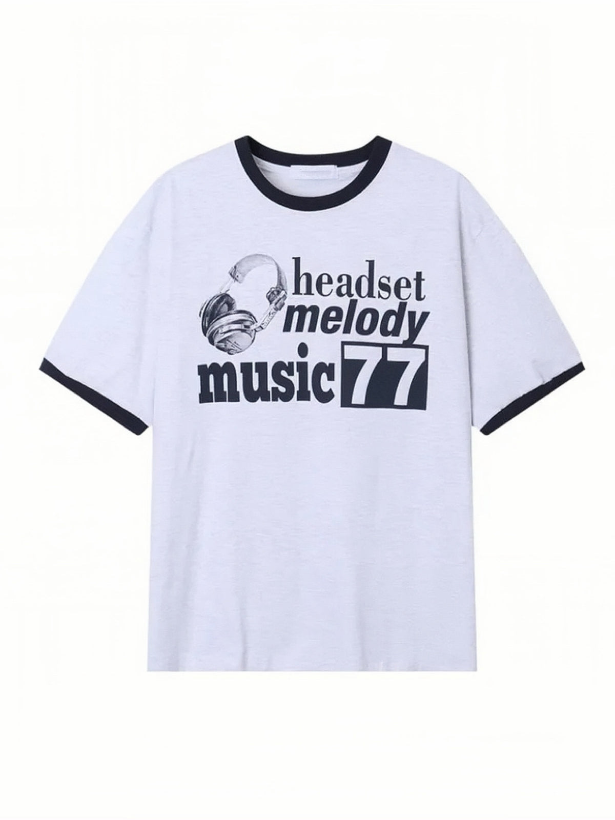 Music77 撞色上衣