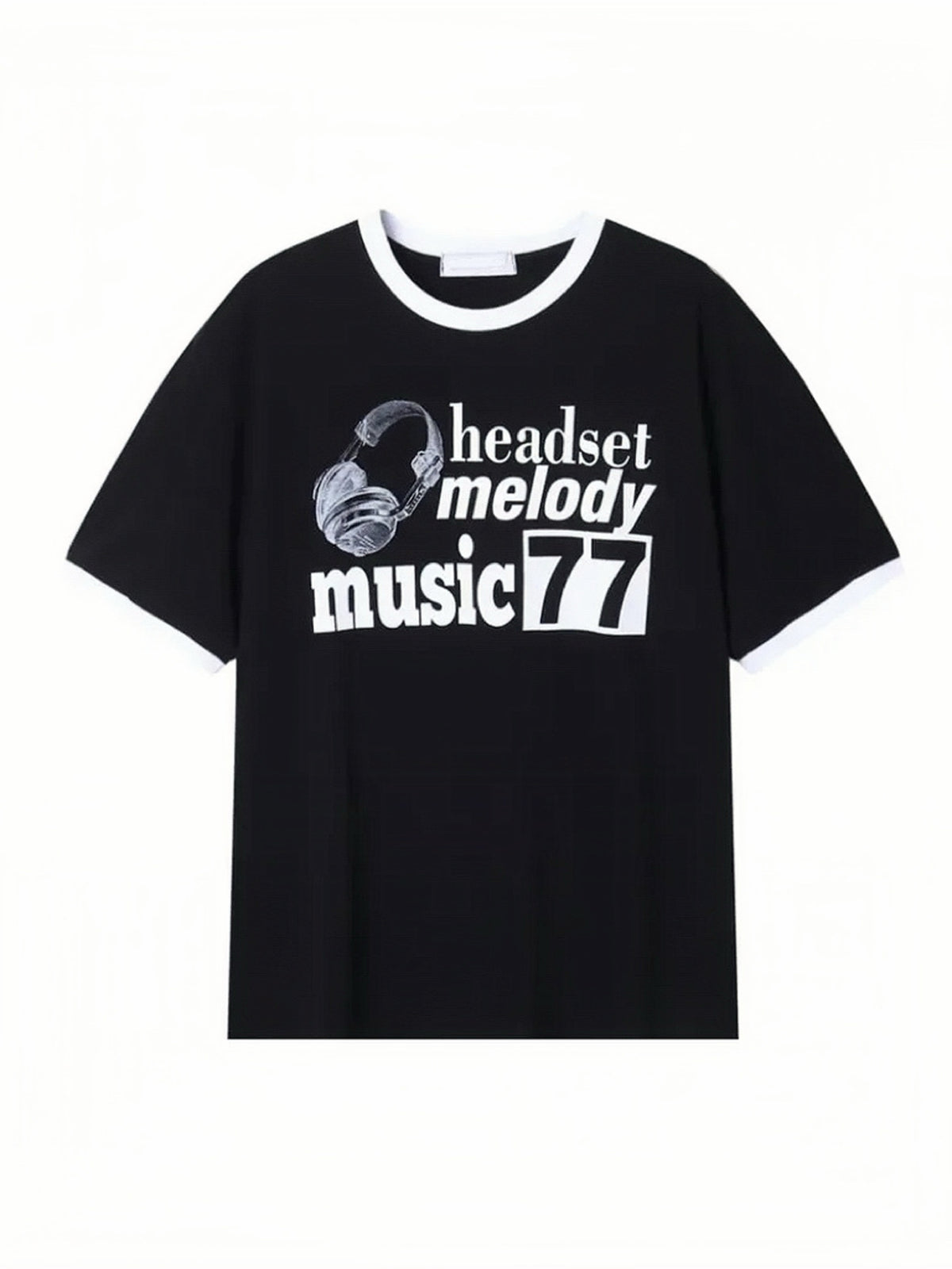 Music77 撞色上衣