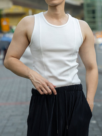 Oppa單間羅紋背心