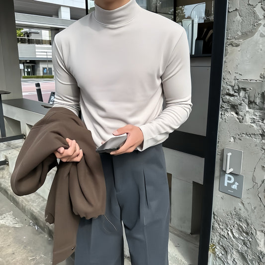 首爾高領上衣