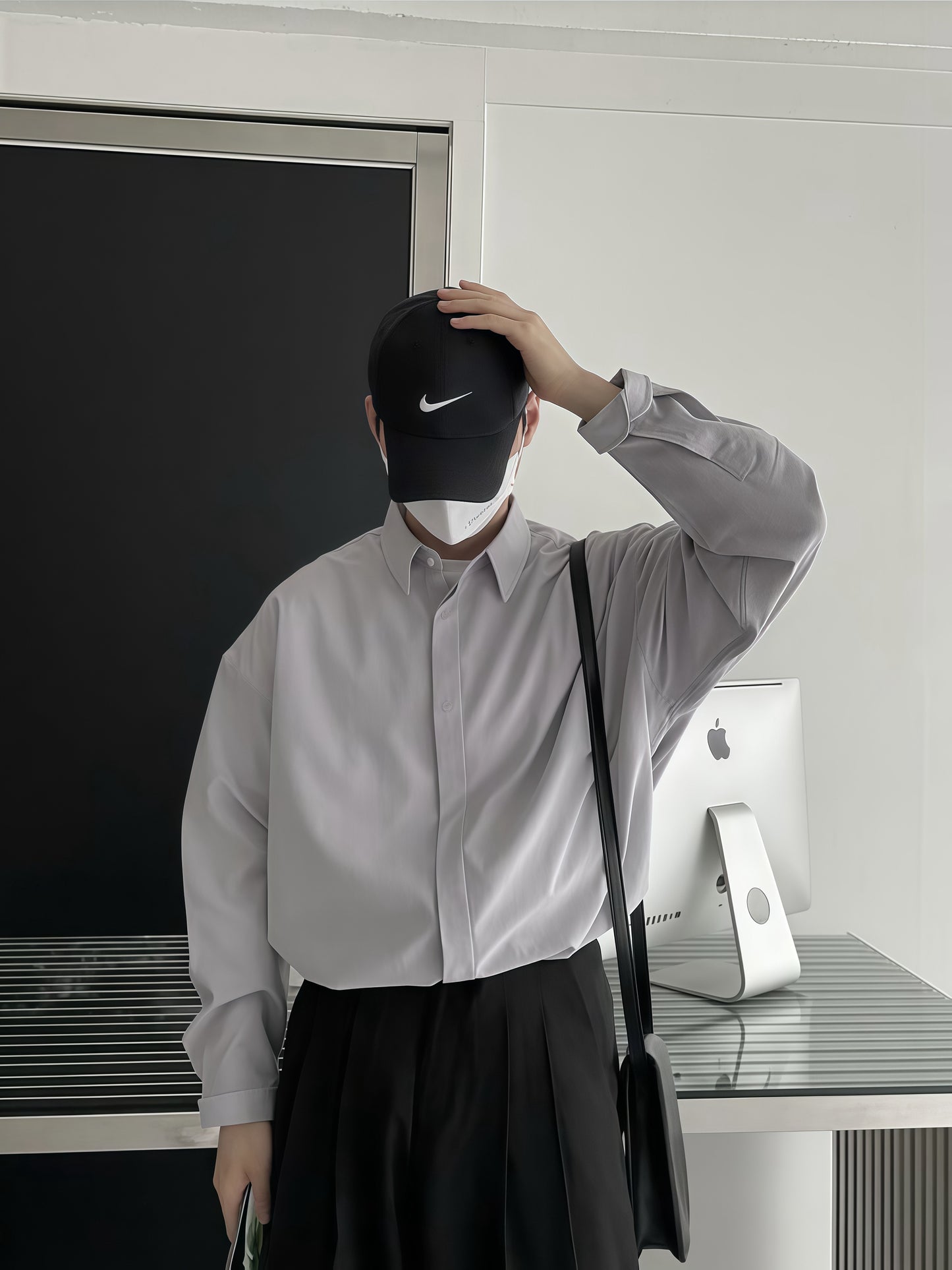 韓系藏鈕襯衫