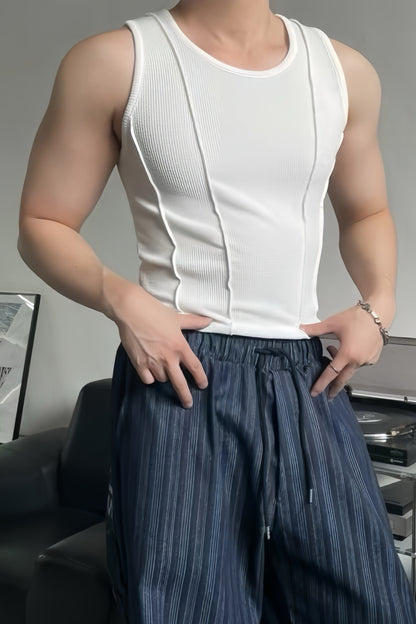 首爾雙間羅紋背心