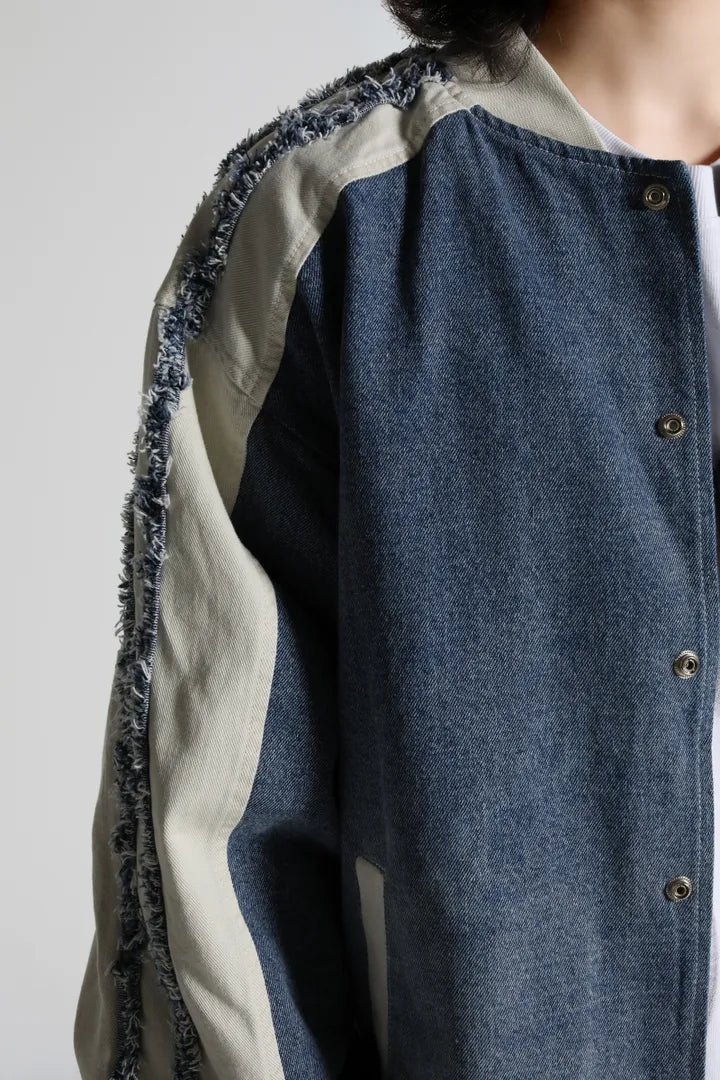 復古裝飾運動風牛仔外套