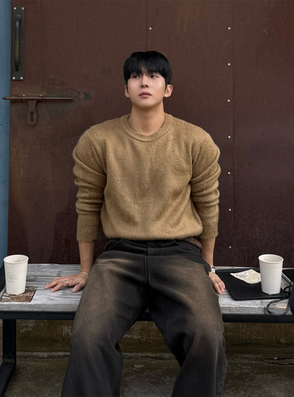 Oppa暖感針織上衣