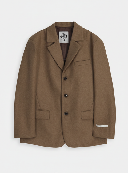 首爾羊毛西裝外套