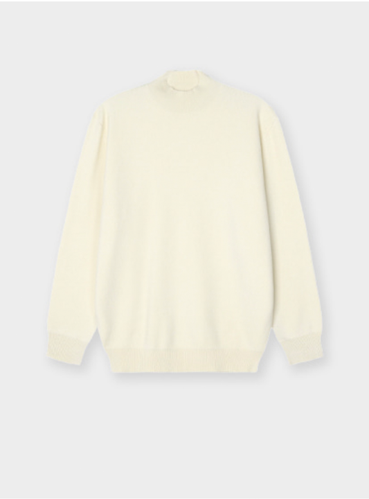 冬日半高領針織上衣